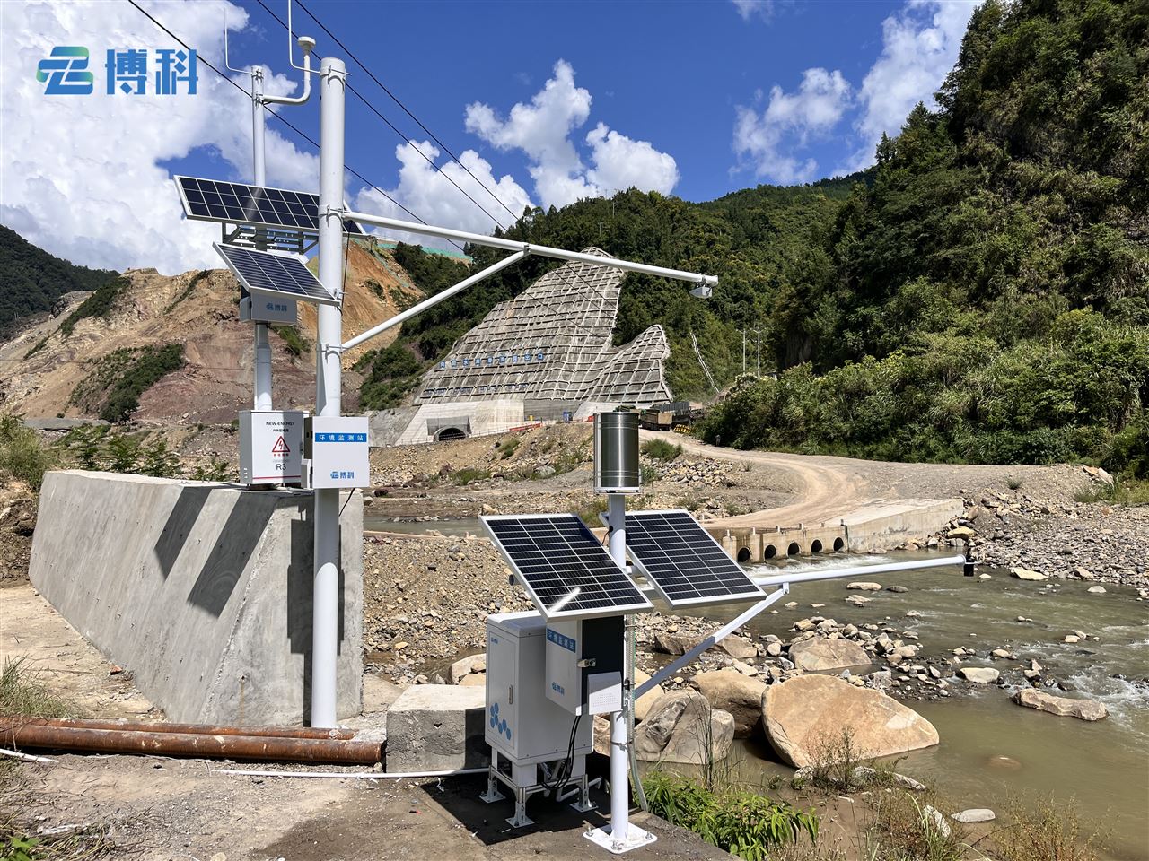 博科仪器水文水库智能监测项目圆满完成安装投运