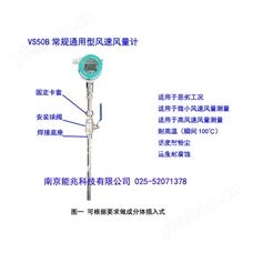 VS50B常規通用型管道在線插入式風速(量)計
