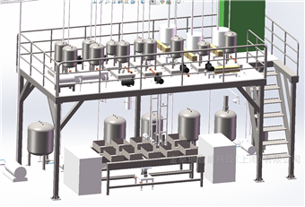 液体小料自动称重配料系统