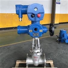 煤安矿用隔爆型一体式法兰电动闸阀