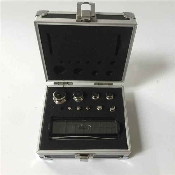 E2級一組砝碼1mg-200g無磁不銹鋼標準法碼