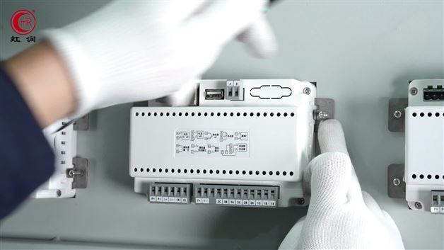 虹潤OHR-T530觸摸彩屏調節無紙記錄儀安裝接線的操作講解