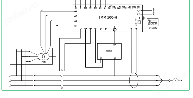 IMM100-H高壓電機(jī)絕緣監(jiān)測(cè)裝置