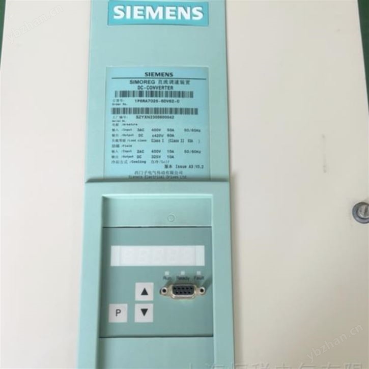 西門子直流調速器負載加重就跳F030解決