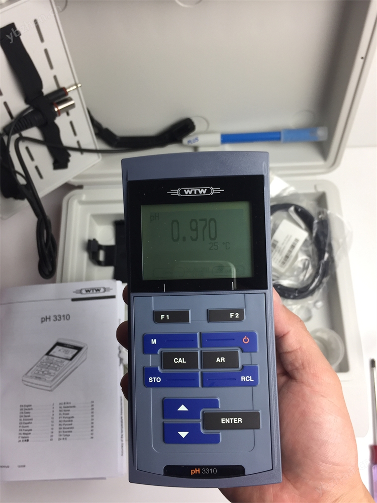 WTW3310德国WTW手持式PH/mV测试仪pH3310 SET2