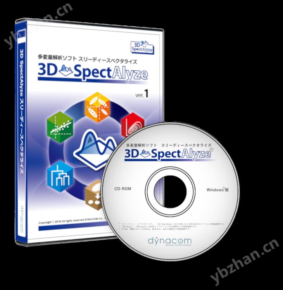 多變量分析軟件3D SpectAlyze