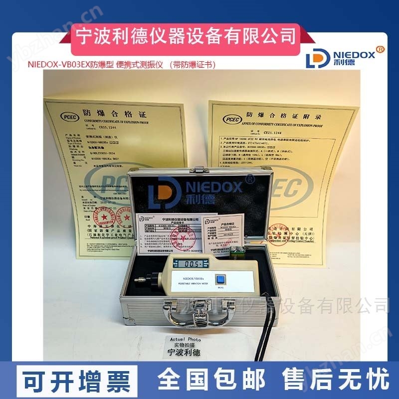 防爆型便携式测振仪 ExibⅡCT4Gb石油化工用
