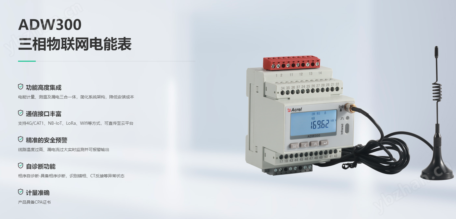 ADW300-4G电梯智慧发电节能系统解决方案