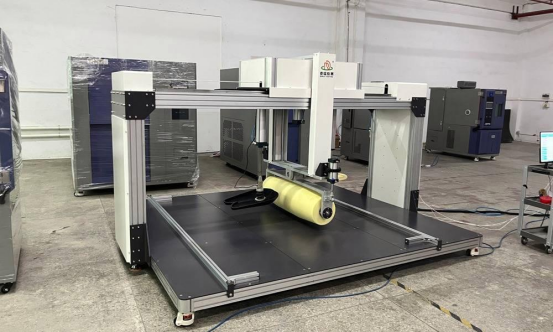 image.png 床墊滾壓試驗機充氣床墊耐磨測試