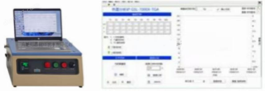 JK-TGA-1000℃小型熱重分析管式爐