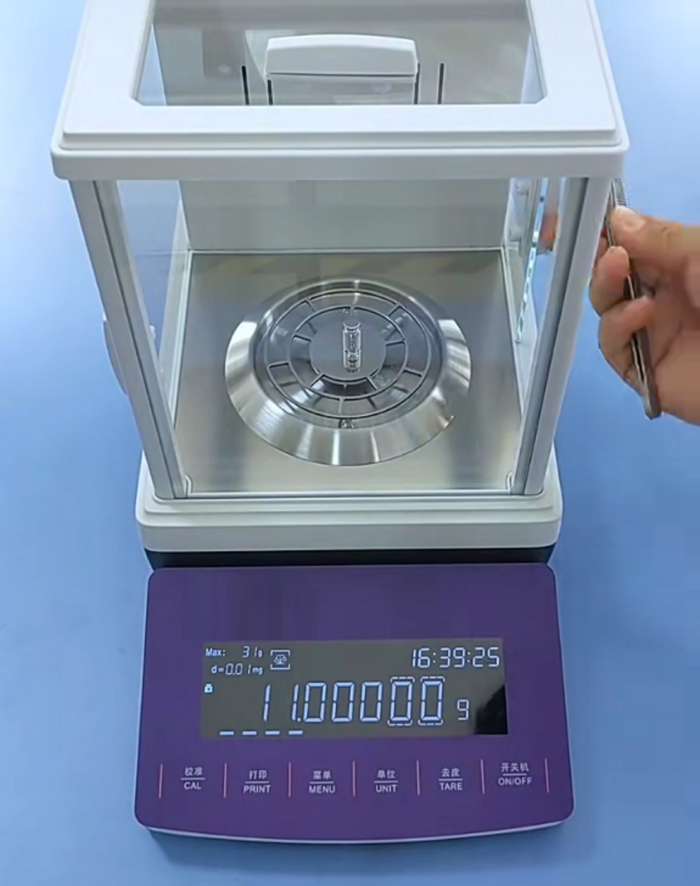 十万分之一/天平型号:AB1235库号：M412065